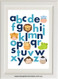 Product image of Jungle Alphabet Print