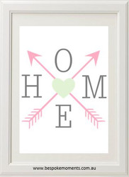 Product image of Home Arrow Print