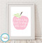 Product image of It Takes A Big Heart Pastel Apple Print