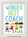 Product image of World's Best Sport Coach Print