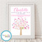 Product image of Pastel Tree Christening Print