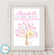 Product image of Pastel First Holy Communion Tree Print
