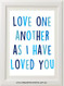 Product image of Love One Another Print