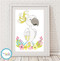 Product image of Zany Cockatoo Floral Print