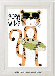 Born Wild Tiger Print