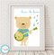 Product image of Let There Be Music Banjo Bear Print