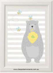 Honey Bear Print