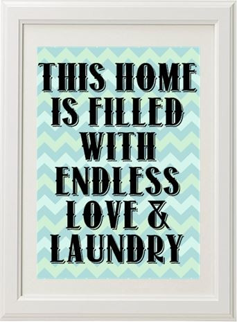 Product image of Endless Love & Laundry Print