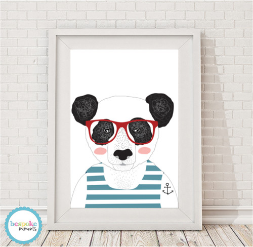 Product image of Hipster Panda Print