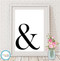 Product image of Ampersand Print