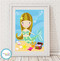 Product image of Lucy The Mermaid Print