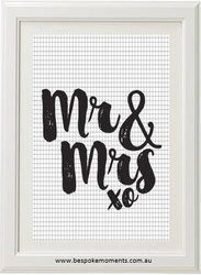 Mr & Mrs Print - Various Styles