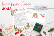 2025 Personalised Baby's First Christmas Santa Letter