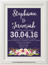 A Day To Remember Wedding Print