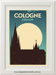 Vintage City Print - Cologne
