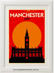 Vintage City Print - Manchester