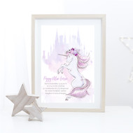Mystic Unicorn Birth Print