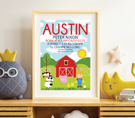 Farmyard Birth Print