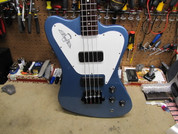 2012 Gibson Thunderbird 2012 - Pelham Blue - Active EMGs, Babicz and all the orig parts!