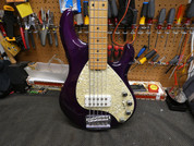 2000 Ernie Ball Music Man Stingray 5 2000 - Trans Purple w/Matching Head Stock