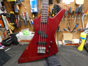 1983 Hamer Blitz Bass 1983 - Trans Cherry
