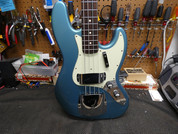 1998 Fender '62 Jazz Bass Stack Knob Reissue - USA 1998 - Lake Placid Blue