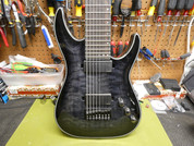 2024 Schecter Hellraiser Hybrid C-8 2024 - Trans Black