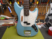 2025 Fender JMJ Mustang Bass 2025 - Daphne Blue Factory Relic