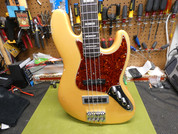 2026 KeboTone The Truth! Ultralight, HIGHEND, Jazz Style Bass 2026 - Shoreline Gold, Reliced, faded and Matched Headstock