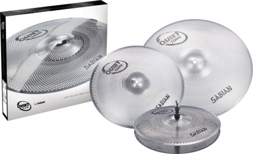 Boy are these quiet! And they feel great! Everyone should have a set of these! 14" hats, 16" crash and a 20" ride still gives YOU the feel and sound of a regular cymbal, just not the same volume.  Don't be scared, just get a set. 