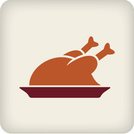 Thanksgiving Turkey 32-34lbs. with Recipe (digital download) - Estimated Price $136.00