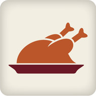 Thanksgiving Turkey 38-40lbs. with Recipe (digital download) - Estimated Price $160.00