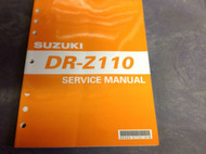 2002 2003 Suzuki DR-Z110 DR Z110 Repair Shop Service Manual DR Z110 FACTORY