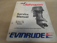 1989 Johnson Evinrude Cross V Service Manual 88 110 150 175 OEM X 507757 NEW