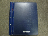 1979-1988 Saab 900 Fuel System Injection Engine Basic Engine Service Manual OEM