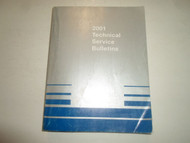 2001 MITSUBISHI Technical Service Bulletins Shop Manual FACTORY OEM BOOK 01 DEAL