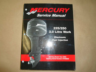 2002 Mercury 225/250 3.0 Litre Work EFI Service Manual OT409000 October OEM 02