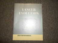 2008 MITSUBISHI Lancer Evolution Body Repair Service Shop Manual FADED COVER