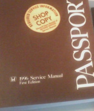 1996 Honda Passport Service Shop Repair Workshop Manual OEM Book 1996 Factory