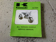 1982 KAWASAKI KLT250 KLT 250 Service Repair Shop Manual FACTORY A1 99963005001 x