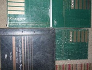 1993 FORD RANGER TRUCK Service Shop Repair Manual Set W PCED + EWD + 2 VOL OEM
