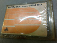 1974 HONDA CB450 CB 450 K7 K 7 SUPER SPORT 450 Owners Manual NEW FACTORY x