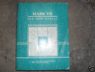 1991 FORD LINCOLN MARK VII SEVEN 7 Service Repair Shop Manual OEM 91 FACTORY