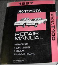 1997 Toyota T100 T-100 TRUCK Service Shop Repair Manual BRAND NEW FACTORY
