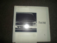 1995 Saab 900 Convertible Troubleshooting Service Bulletin Manual BINDER EDITION