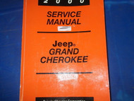 2000 JEEP GRAND CHEROKEE Service Repair Shop Manual BRAND NEW DEALERSHIP OEM