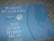 2010 FORD FUSION & MILAN HYBRID Electrical Wiring Diagram Service Manual EWD