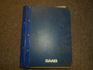 1986 87 1989 Saab 9000 Interior Equipment Body 4 Door Service Repair Manual OEM