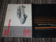 1990 Ford Festiva Service Repair Shop Manual Set OEM 90 Electrical & Powertrain