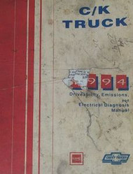 1994 CHEVY GMC CK C/K C K TRUCK DRIVEABILITY ELECTRICAL Service Shop Manual OEM
